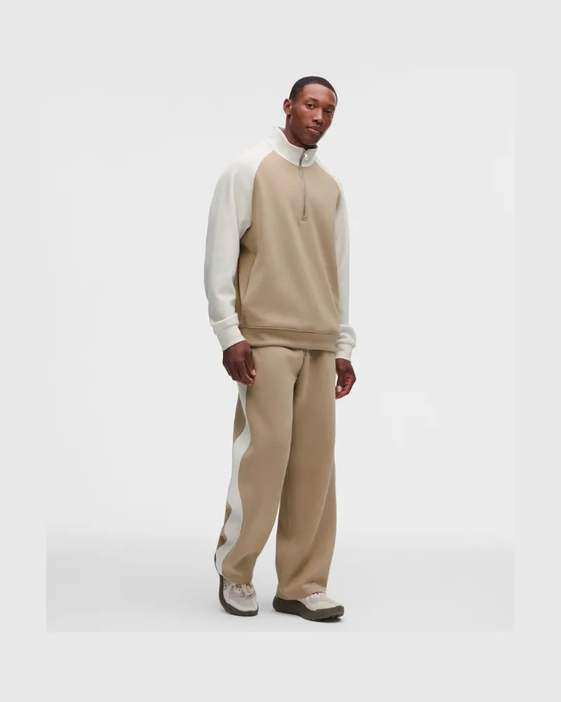 LULULEMON Smooth Spacer-Hose mit Color-Blocking Standard für Männer – Khaki – Größe Rumble