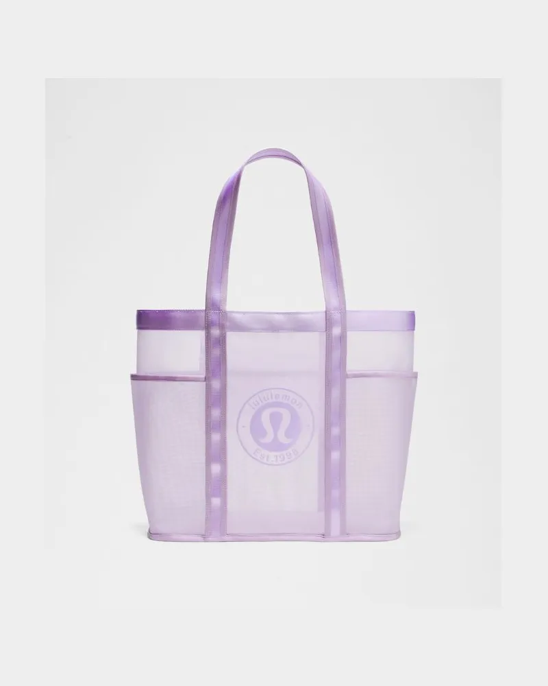LULULEMON Daily Multi-Pocket Tote Bag 20L in Lavender Frost Lavender