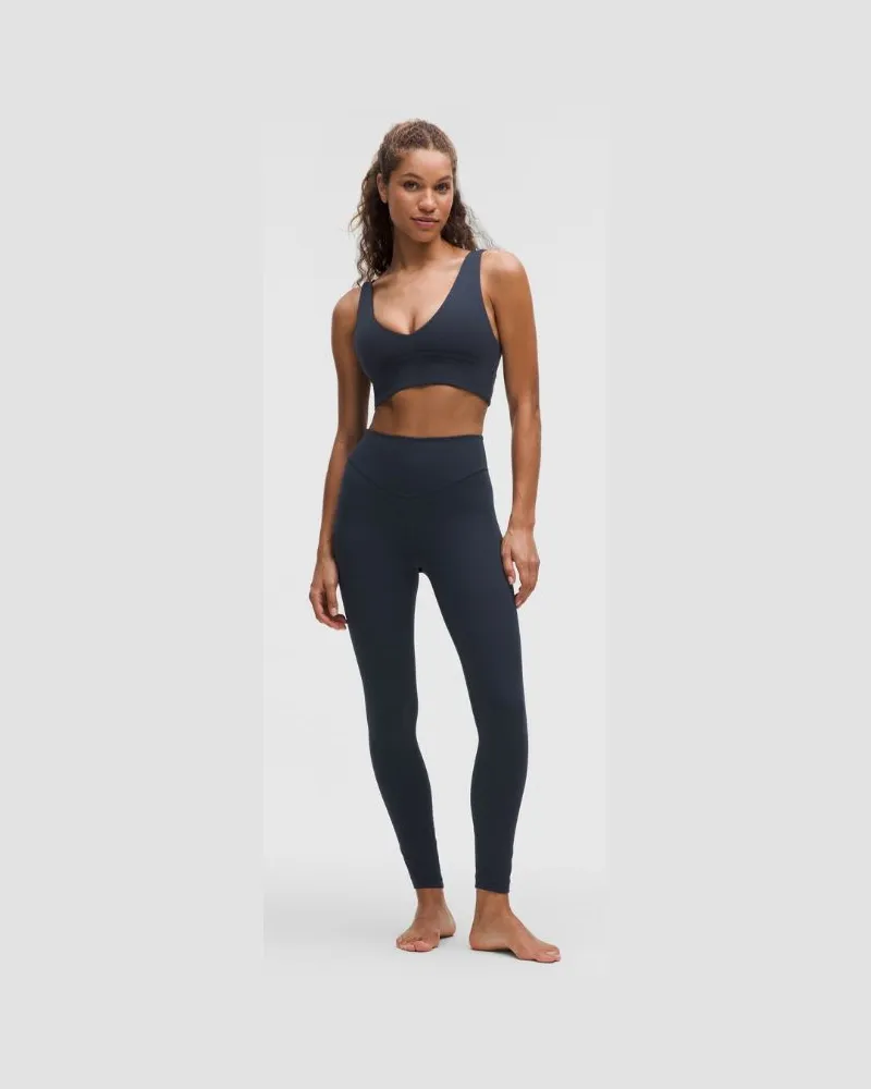 LULULEMON Wunder Under Leggings mit hohem Bund Full-On Luxtreme für Frauen – 64 cm – Größe in True Navy True