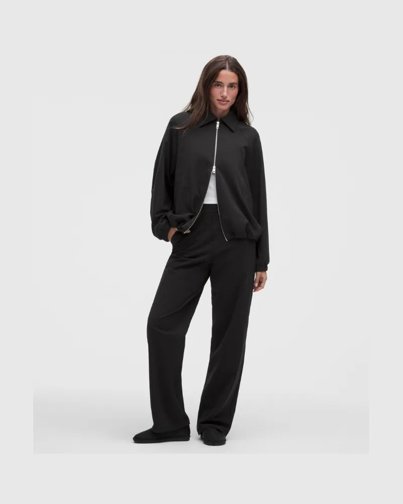 LULULEMON Daydrift-Hose mit hohem Bund und geradem Bein Standard für Frauen – Größe in Schwarz Schwarz