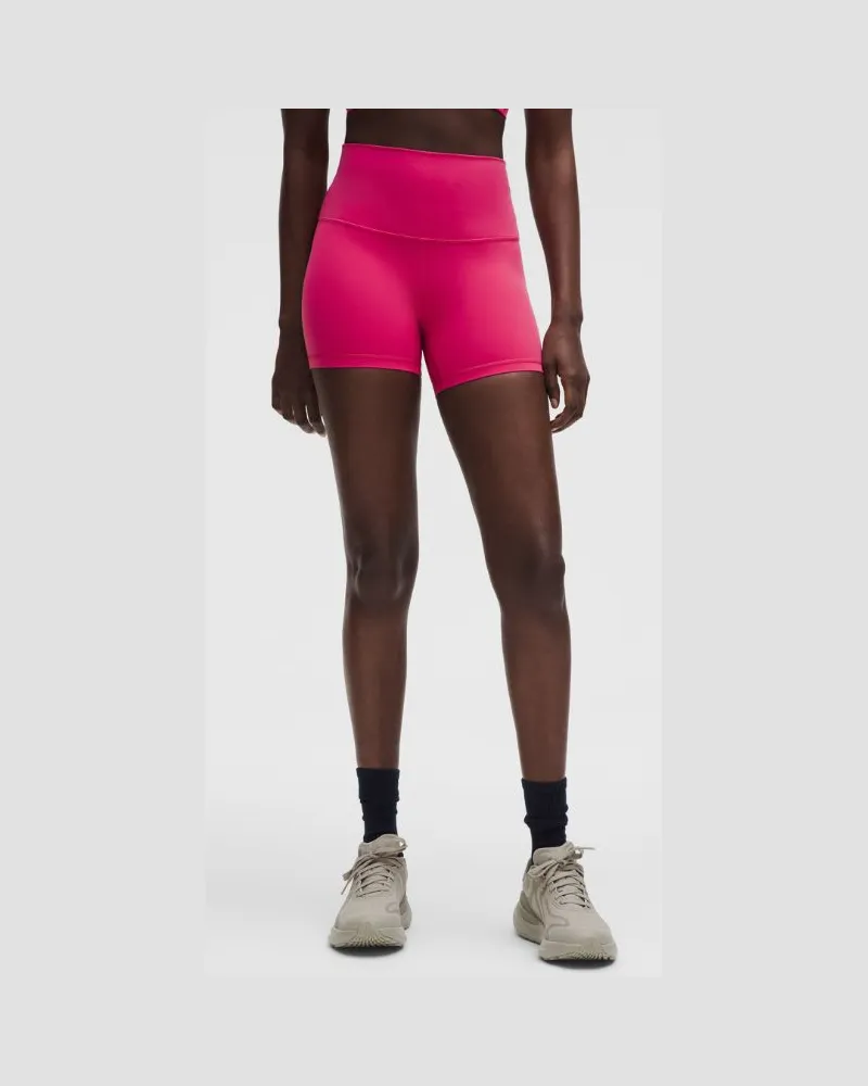 LULULEMON Align Shorts mit hohem Bund für Frauen – 10 cm – Größe in Raspberry Coulis Raspberry