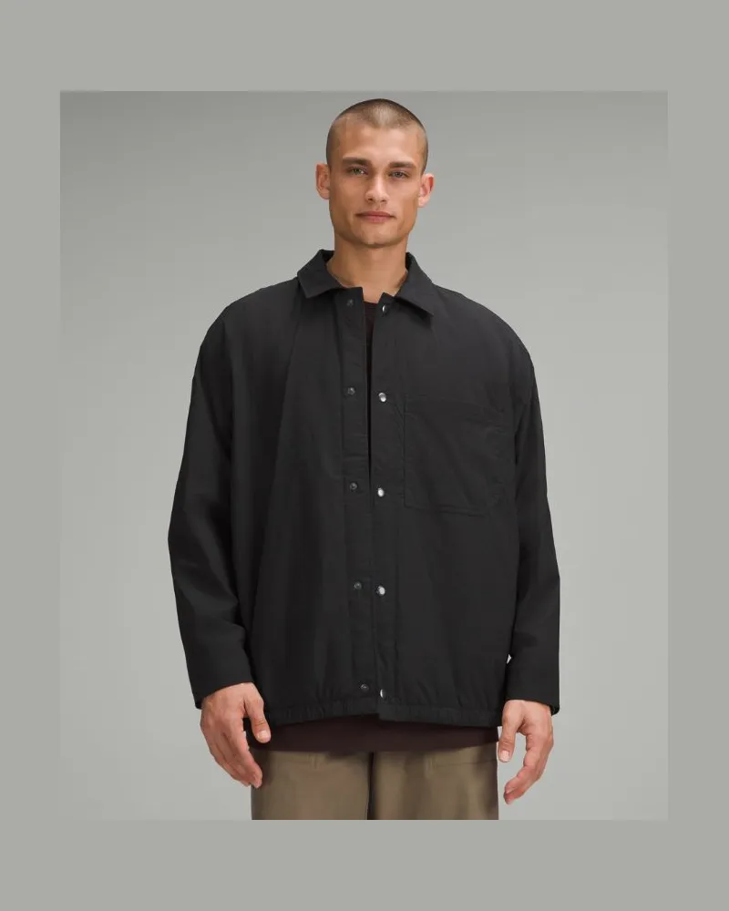 LULULEMON Isolierte Coach-Jacke für Männer – Größe in Black Black
