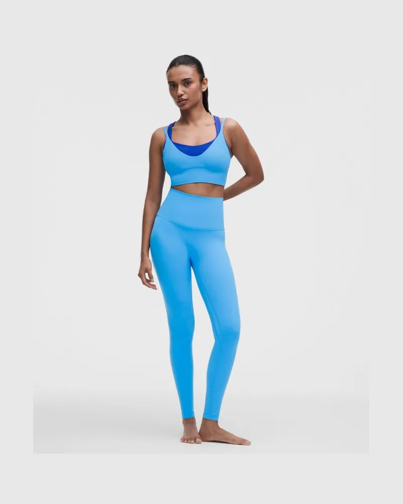 LULULEMON Align Leggings mit superhohem Bund für Frauen – 71 cm – Größe in Ocean Wave Ocean