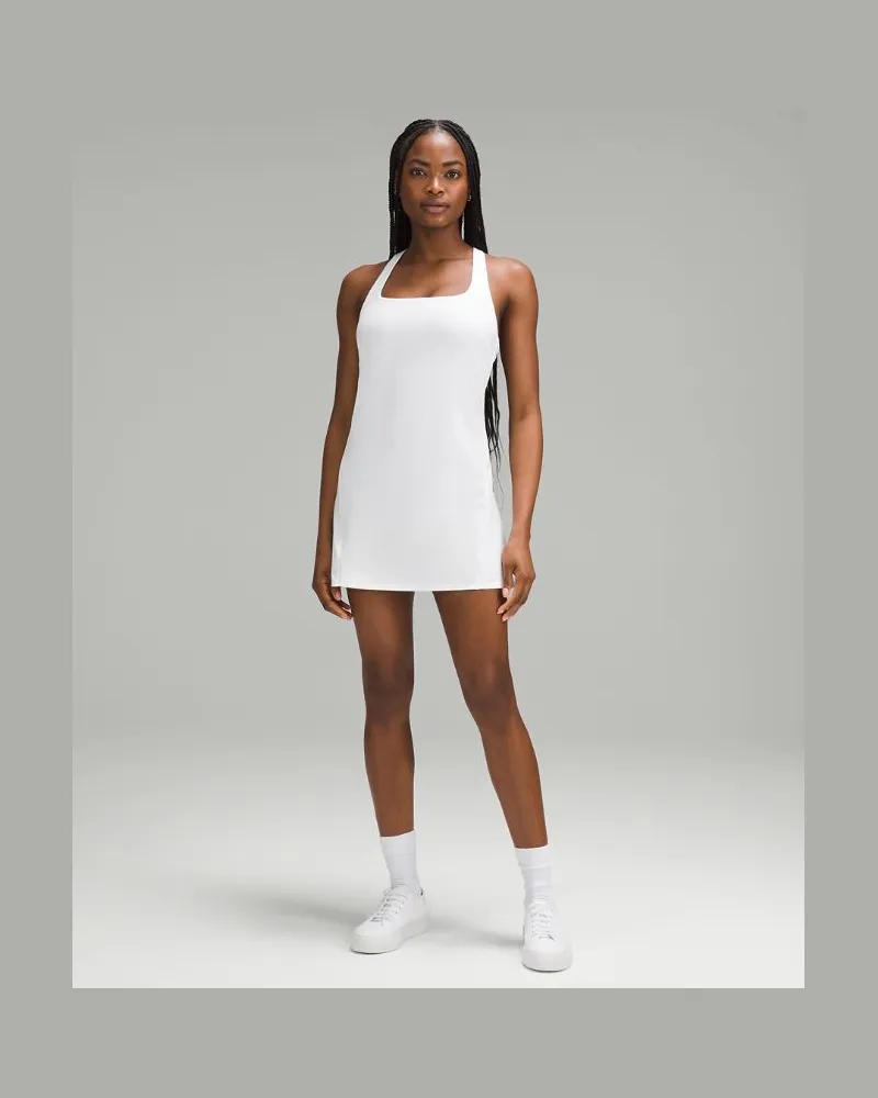 LULULEMON Leichtes Tenniskleid für Frauen – Größe in White White