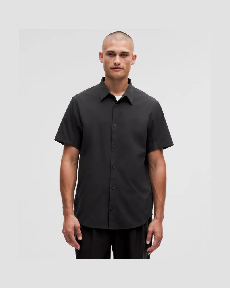 LULULEMON Airing Easy Kurzarm-Shirt für Männer – Größe in Black Black