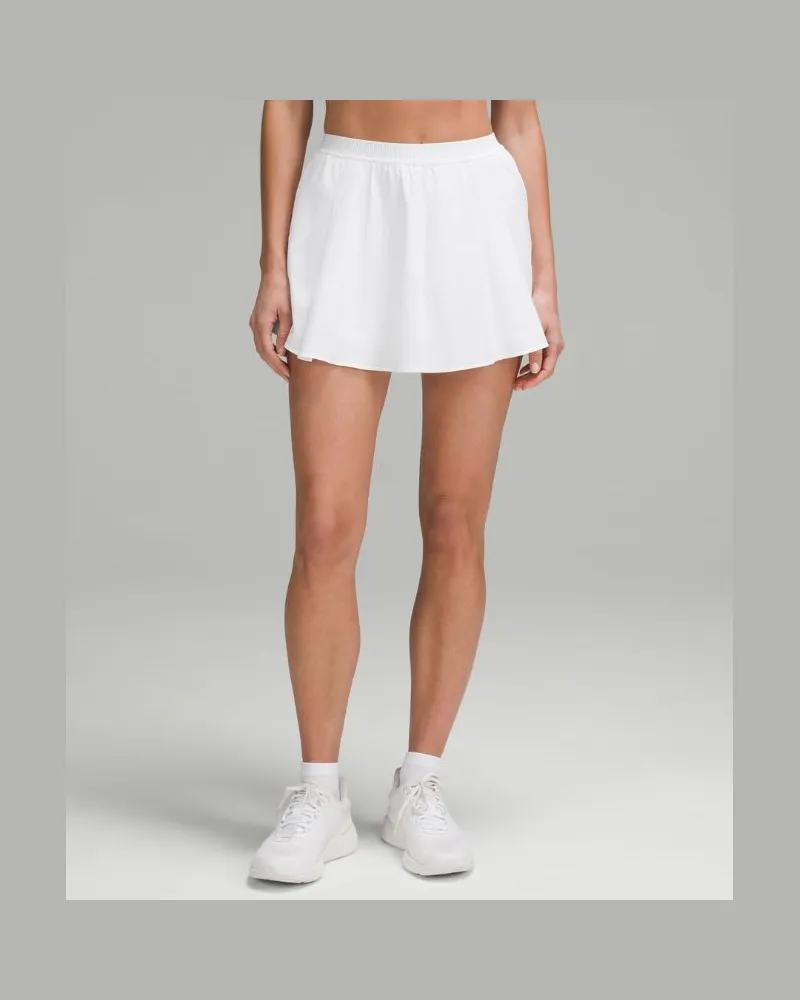 LULULEMON Tennisrock mit schmalem Bund für Frauen – Größe in White White