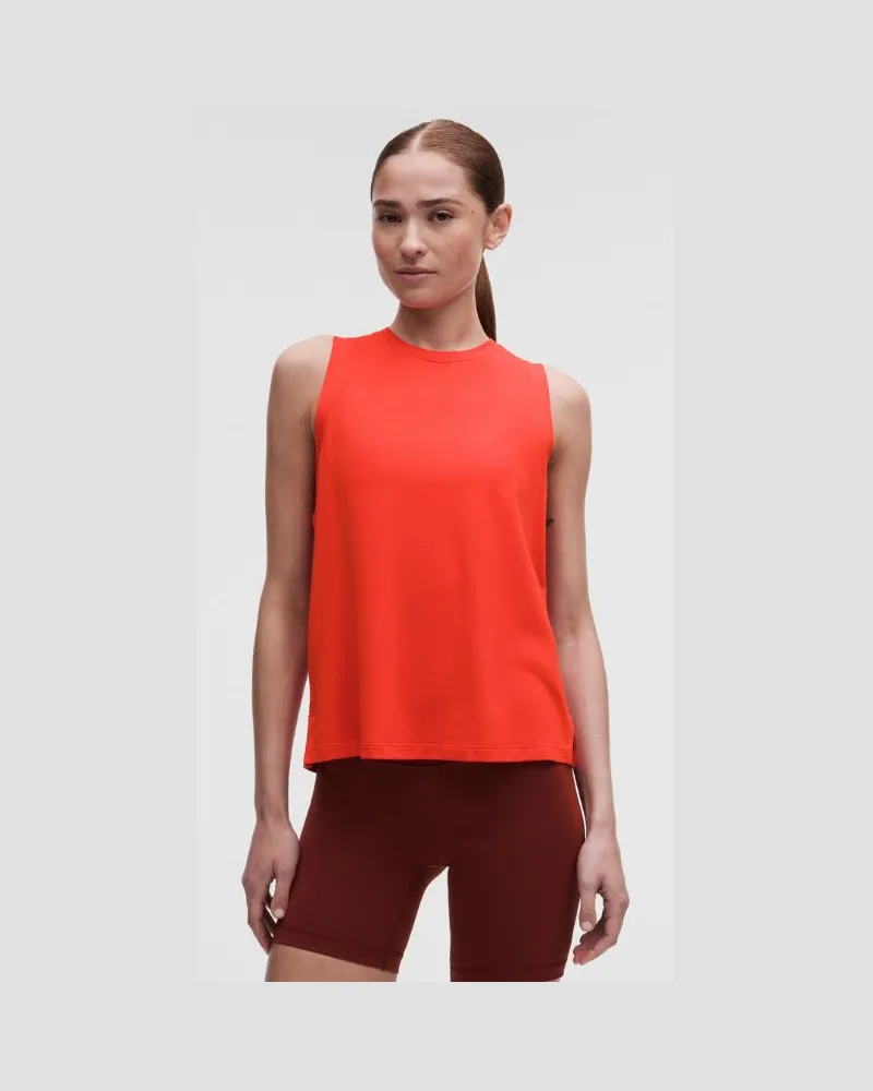 LULULEMON License to Train Tanktop im Classic Fit für Frauen – Größe in Cherry Ember/Cranberry Charm Cherry