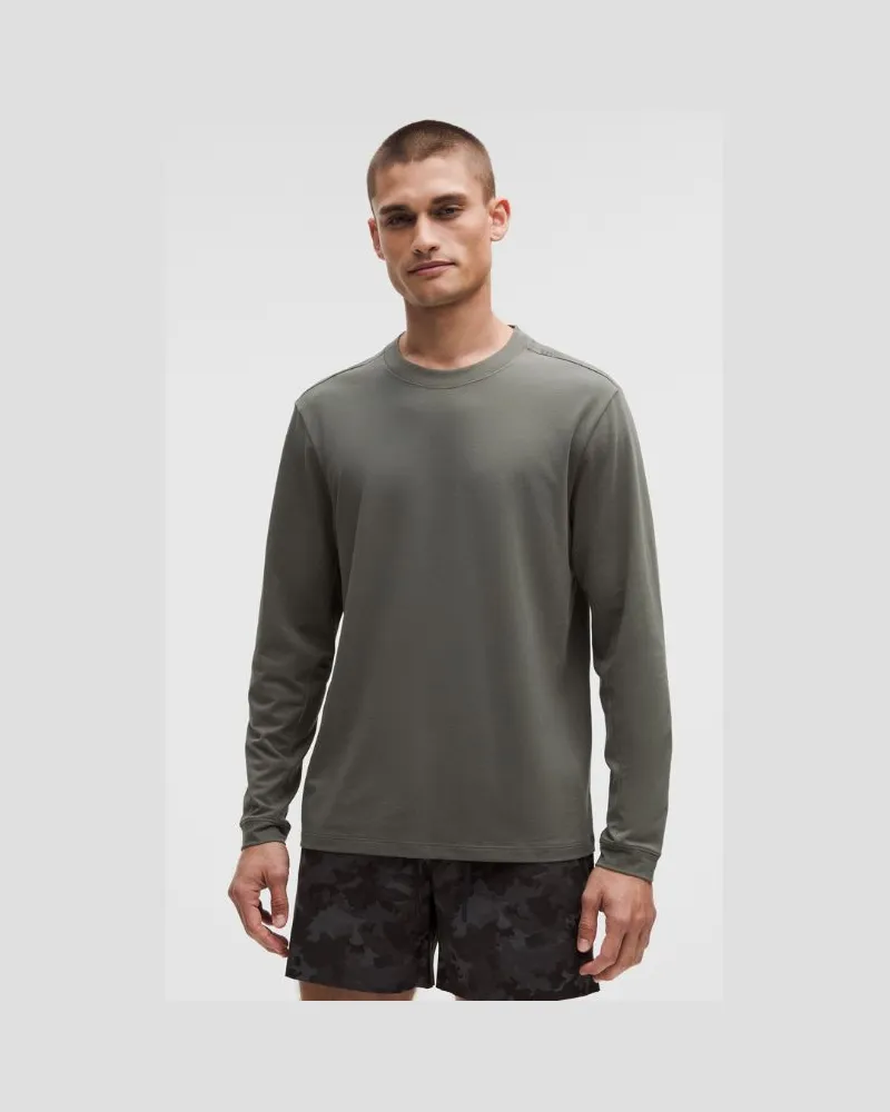 LULULEMON Zeroed In Langarmshirt für Männer – Größe in Palm Deco Palm