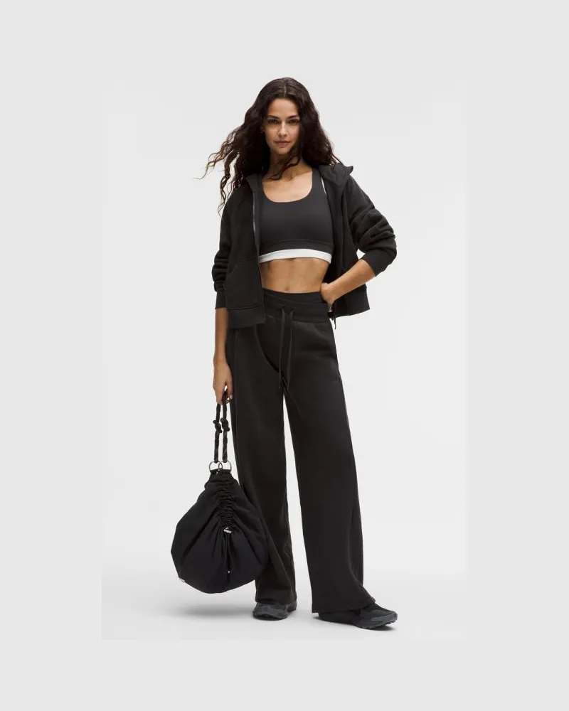 LULULEMON Scuba Hose mit weitem Bein und mittelhohem Bund Regular für Frauen – Größe in Black Black