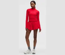 Shake It Out Lauf-Shorts mit hohem Bund für Frauen – 6 cm – Neon – Größe