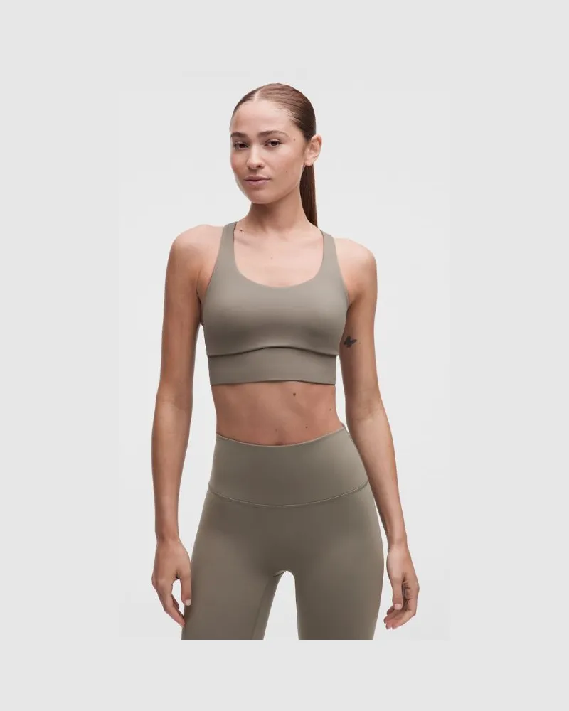 LULULEMON Energy Longline-BH mit mittlerem Halt für B–D-Cups Evolve für Frauen – Größe in Cypress Forest Cypress