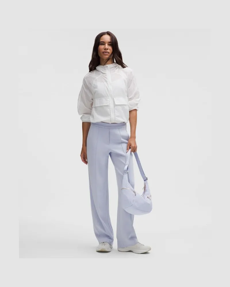 LULULEMON Faltenhose mit mittelhohem Bund aus Softstreme Regular für Frauen – Größe in Serene Blue Serene