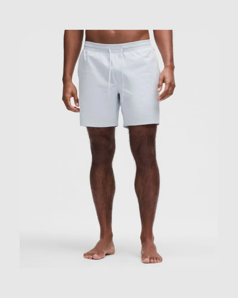 LULULEMON Badeshorts Mit Liner für Männer – 18 cm – Größe in Starch Blue Starch