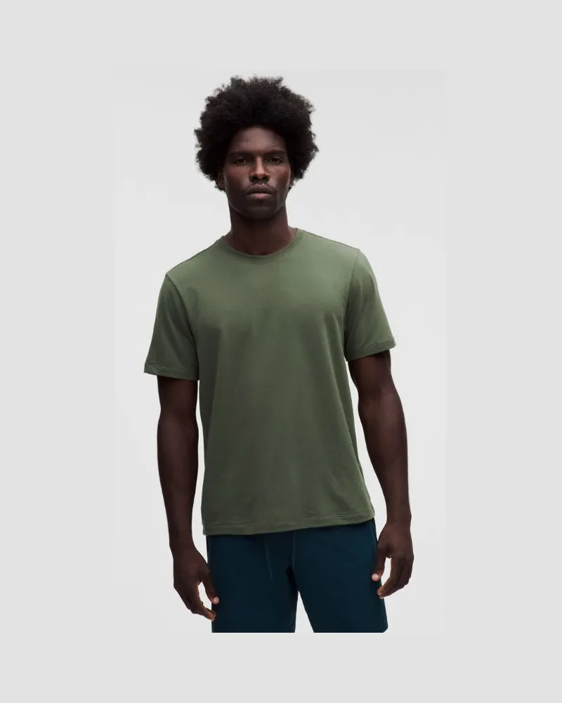 LULULEMON Zeroed In Kurzarmshirt für Männer – Größe in Sassy Sage Sassy