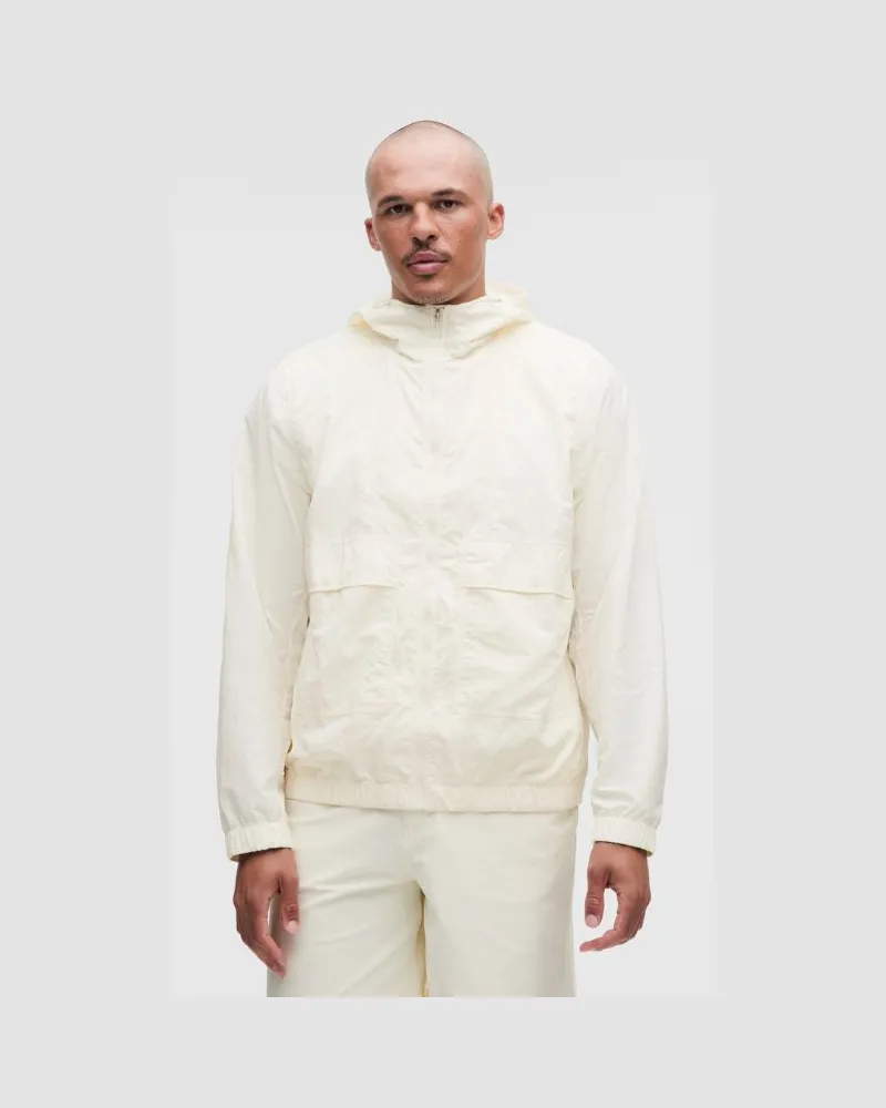 LULULEMON Stash and Dash Windbreaker mit UV-Schutz für Männer – Größe in Coconut Ivory Coconut