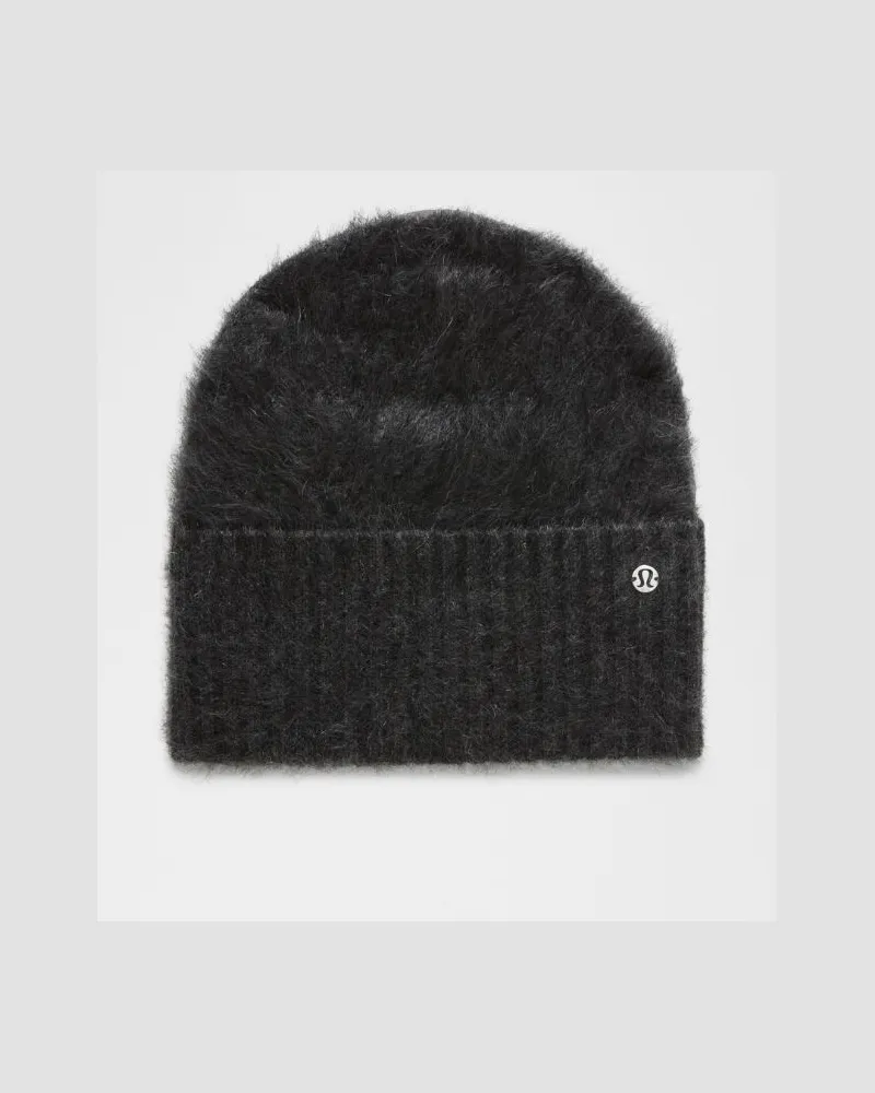 LULULEMON Fuzzy Cashmere Beanie in Heathered Light Onyx Heathered