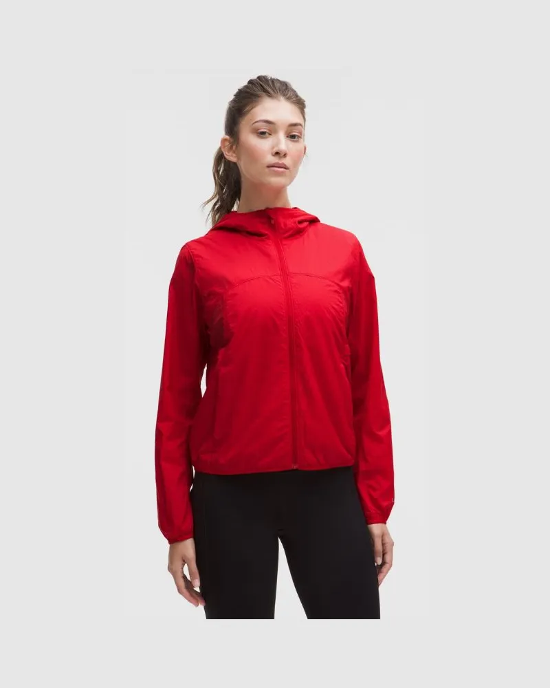 LULULEMON InsulEight Lauf-Shelljacke für den Winter für Frauen – Neon – Größe Oxford
