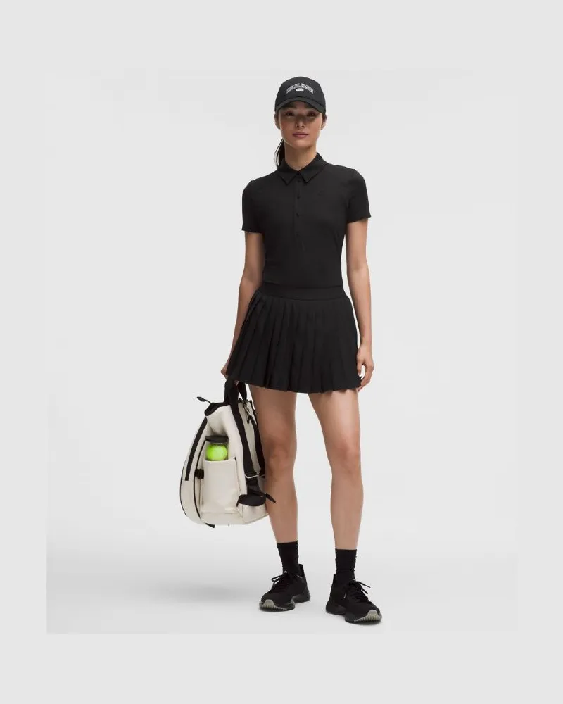 LULULEMON Tennisrock mit hohem Bund und Falten für Frauen – Größe in Black Black