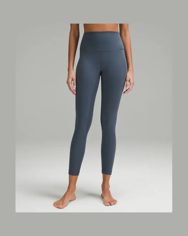 LULULEMON Align Hose mit hohem Bund für Frauen – 63,5 cm – Größe in Iron Blue Iron
