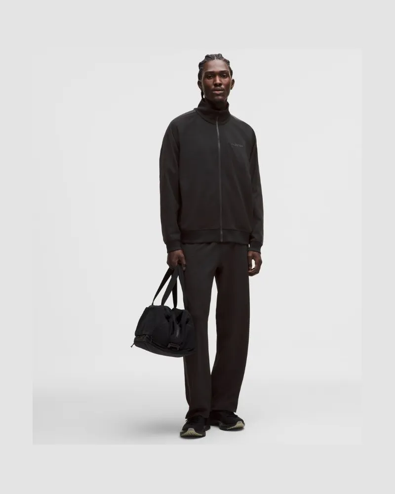 LULULEMON Piqué-Trainingshose im Relaxed Fit Normale Länge für Männer – Größe in Black Black