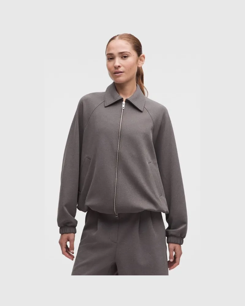 LULULEMON Daydrift-Jacke Twill für Frauen – Größe in Heathered Mahogany Muse Heathered
