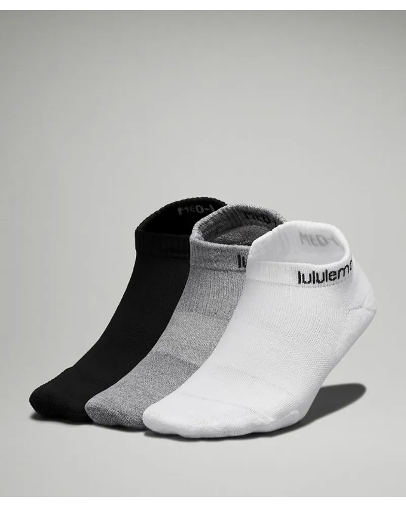 LULULEMON Daily Stride Bequeme Sneaker Socken 3er-Pack White