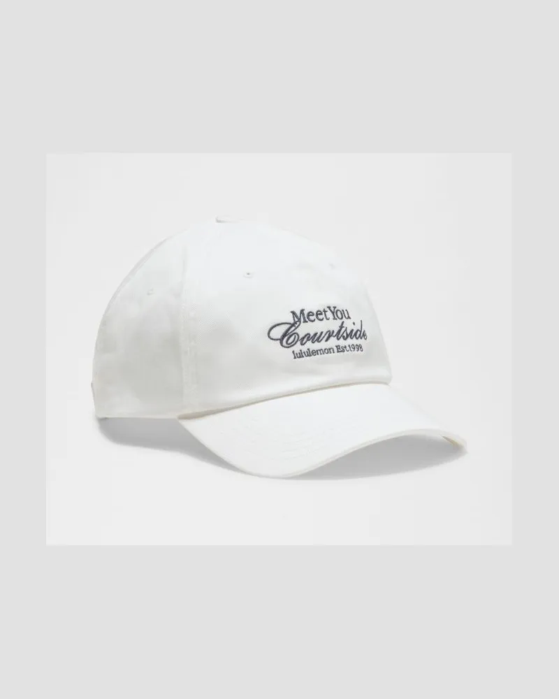 LULULEMON Baseballkappe im Classic Fit Tennisclub – Größe in White/True Navy White