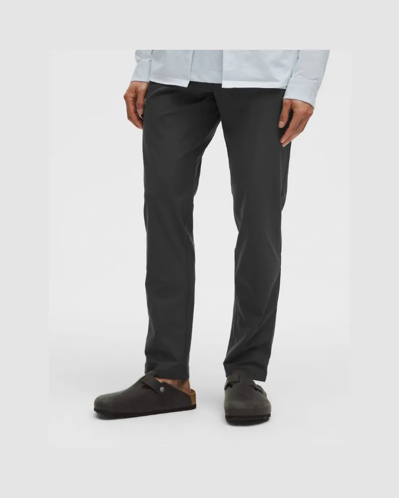 LULULEMON ABC Hose im Classic Fit mit 5 Taschen Warpstreme für Männer – 81 cm – Größe in Obsidian Obsidian