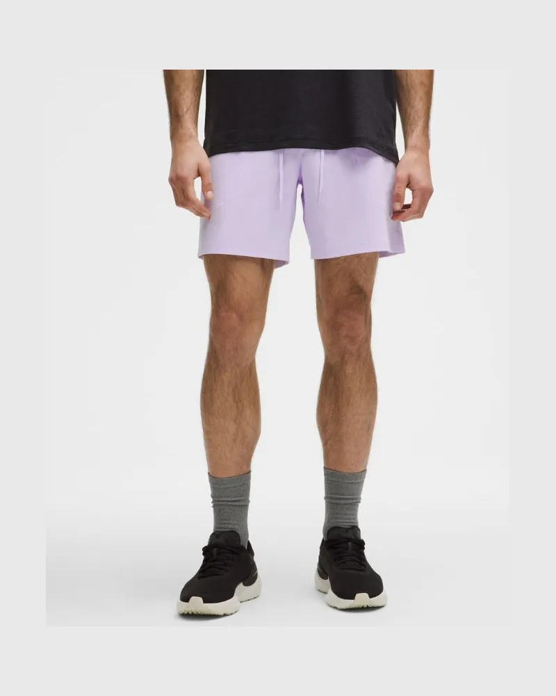 LULULEMON License to Train Shorts ohne Liner für Männer – 18 cm – Größe in Lavender Frost Lavender