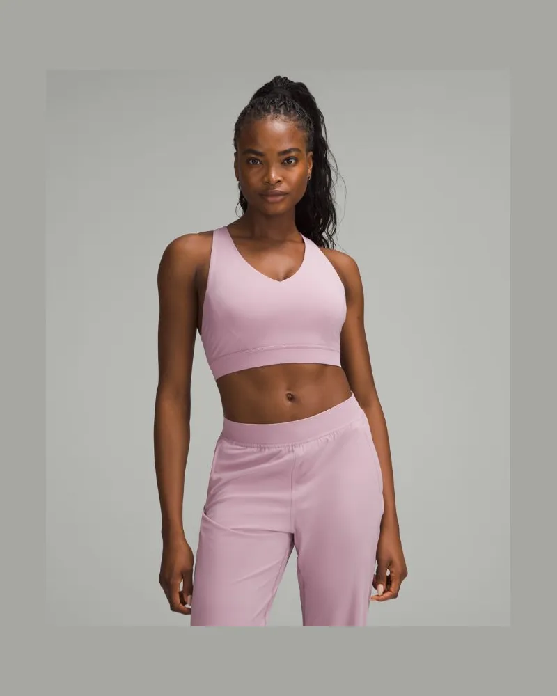 LULULEMON Envital BH Mittlerer Halt D/DD-Cups Rose