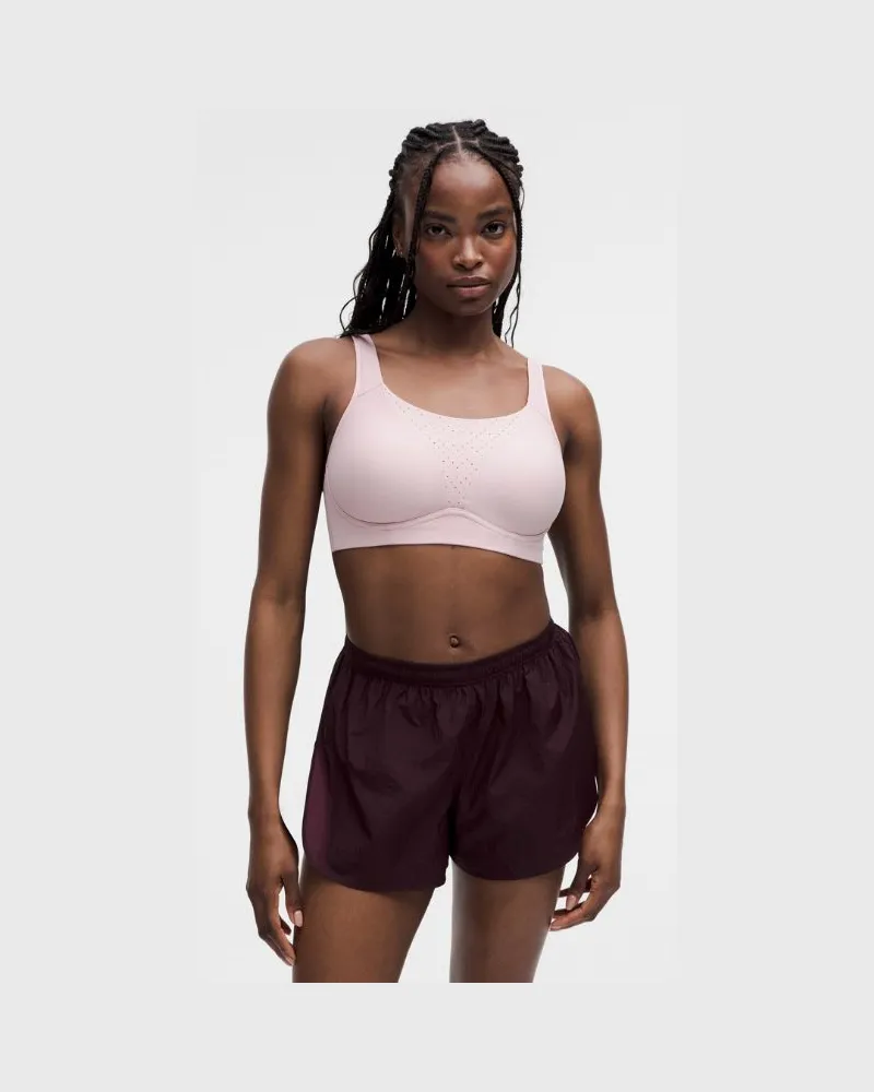 LULULEMON Run Times BH Starker Halt B–G Cups für Frauen – Größe in Pink Haze Pink