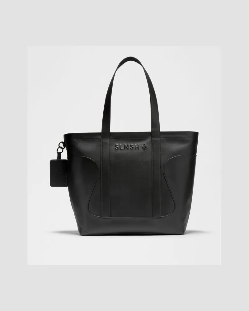 LULULEMON Tote-Bag 25 l SLNSH Kollektion – Größe in Black/True Tangerine Black