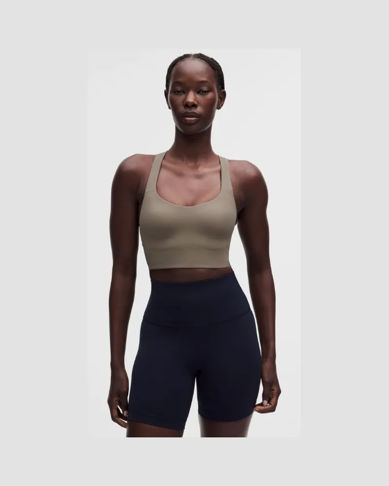 LULULEMON Like a Cloud Trainings-BH Mittlerer Halt für B/C Cups für Frauen – Größe in Cypress Forest Cypress