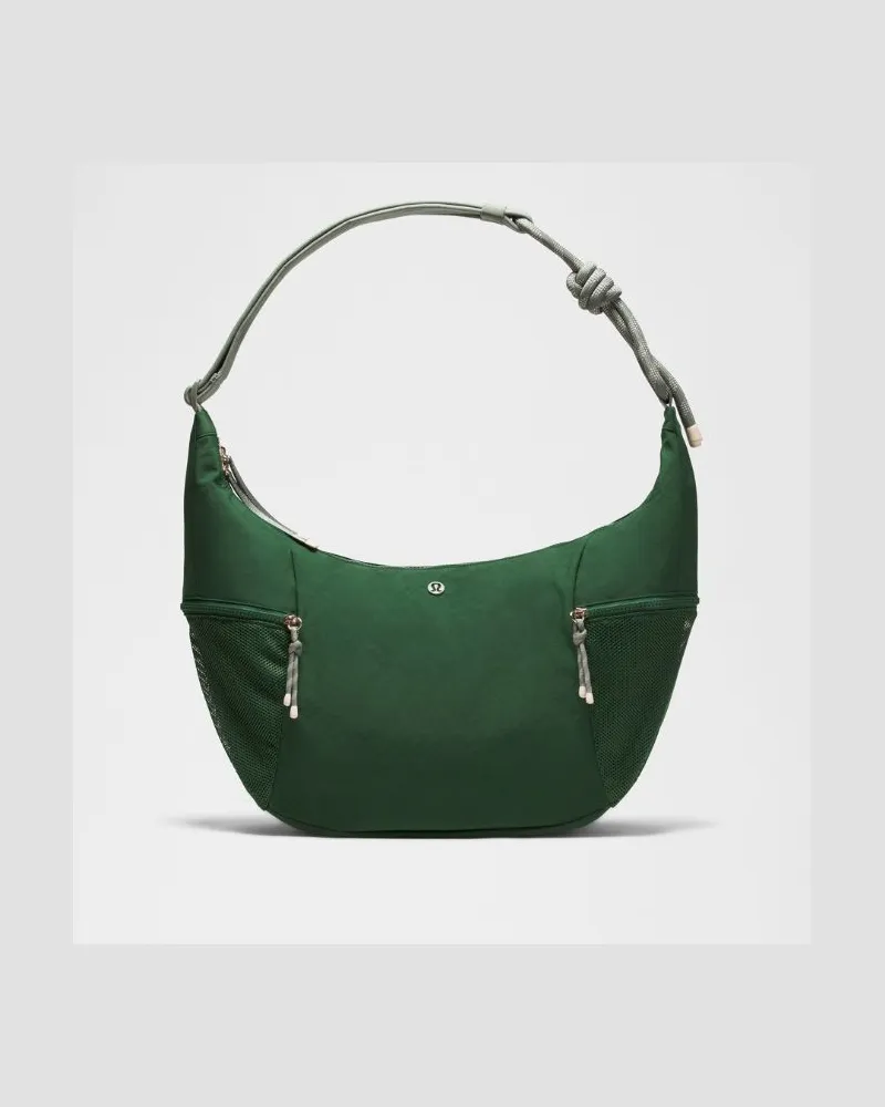 LULULEMON Große, lässige Umhängetasche 13 l Paracord – Größe in Ivy Grove/Willow Leaf/Breakfast Tea Ivy