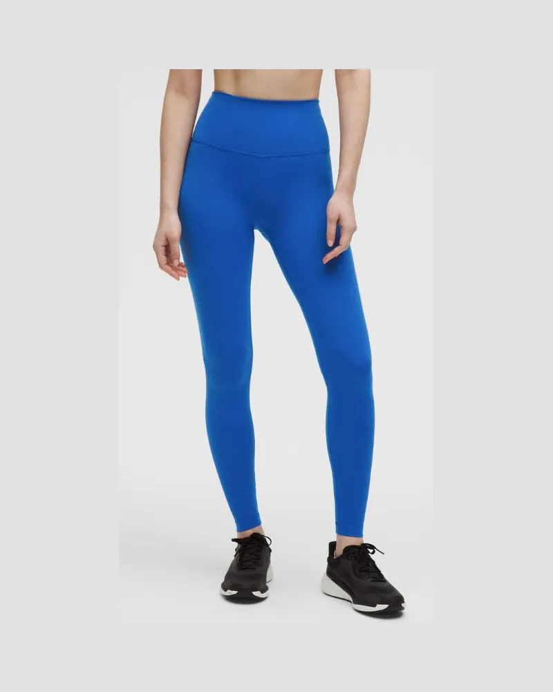 LULULEMON Wunder Train Leggings mit hohem Bund für Frauen – 71 cm – Größe in Galactic Cobalt Galactic