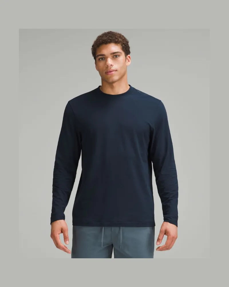 LULULEMON Zeroed In Langarmshirt für Männer – Größe in True Navy True
