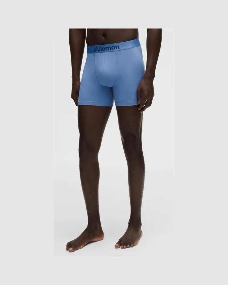 LULULEMON Always In Motion Boxershorts für Männer – 13 cm – Größe in Prep Blue Prep