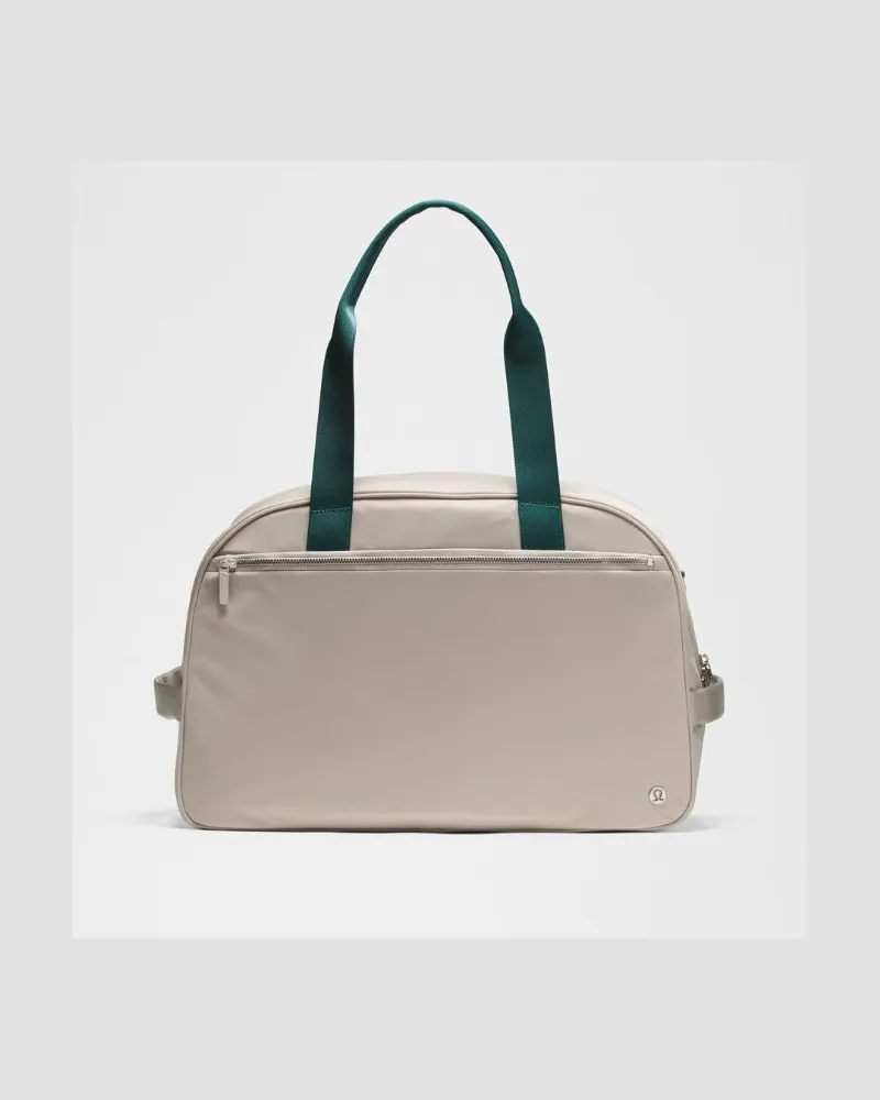 LULULEMON City Essentials Duffle Bag Khaki – Größe Downtown