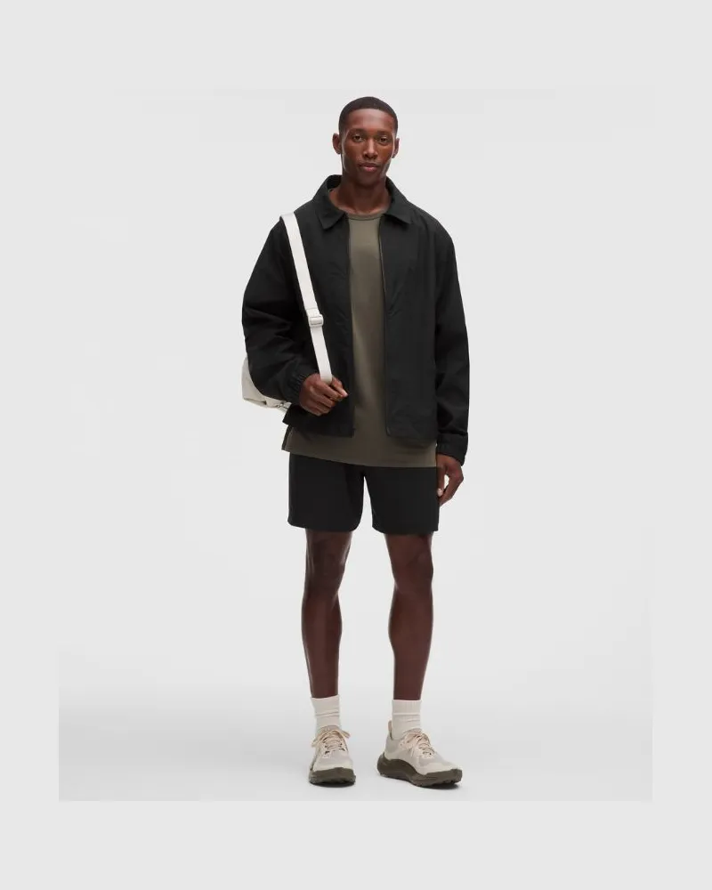 LULULEMON ABC Pull-on-Shorts aus für Männer – 18 cm – Größe in Schwarz Schwarz