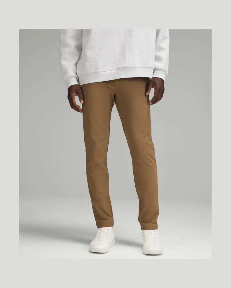LULULEMON ABC Hose im Slim Fit mit 5 Taschen Warpstreme für Männer – 81 cm – Größe in Artifact Artifact