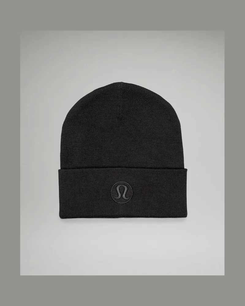 LULULEMON Warm Revelation-Mütze in Schwarz Schwarz