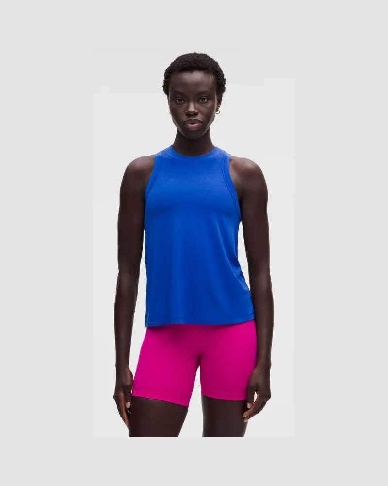 LULULEMON Trainings-Tanktop aus Jersey für Frauen – Größe in Beach Ball Blue Beach