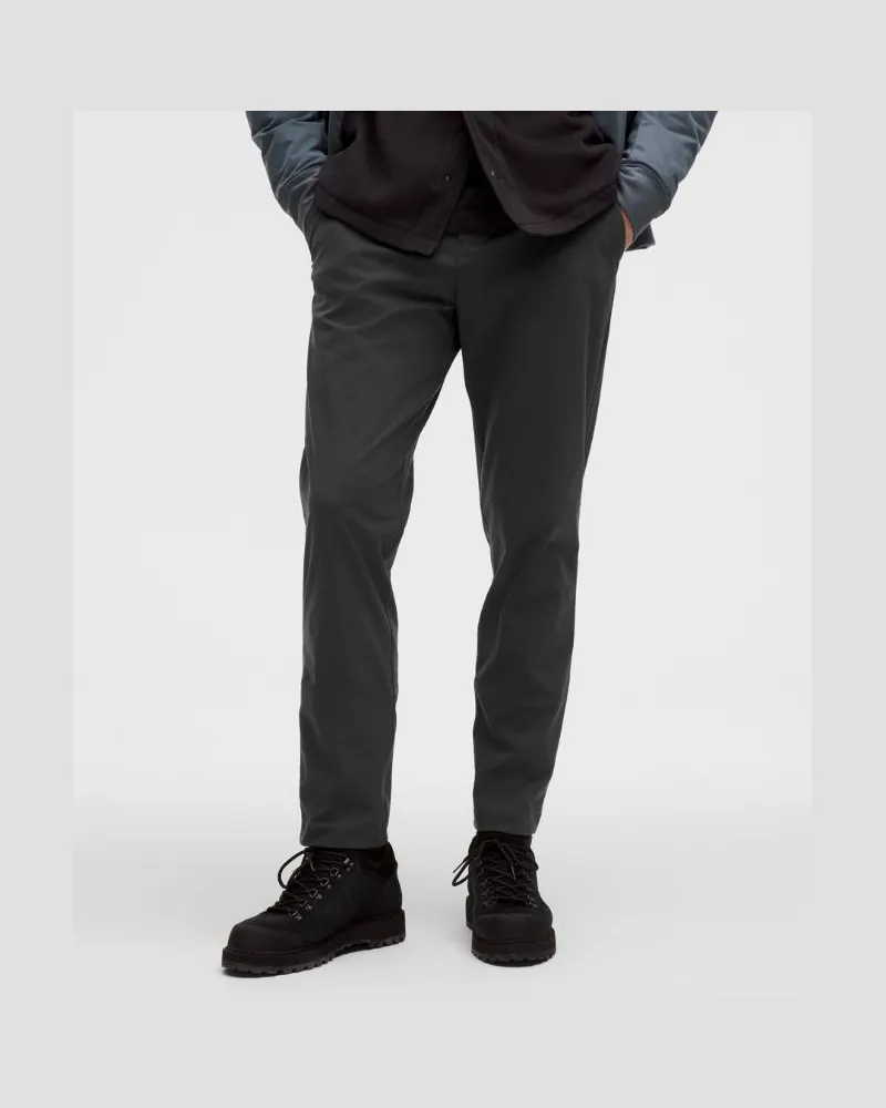 LULULEMON ABC Chinohose im Classic Fit Warpstreme für Männer – 81 cm – Größe in Obsidian Obsidian