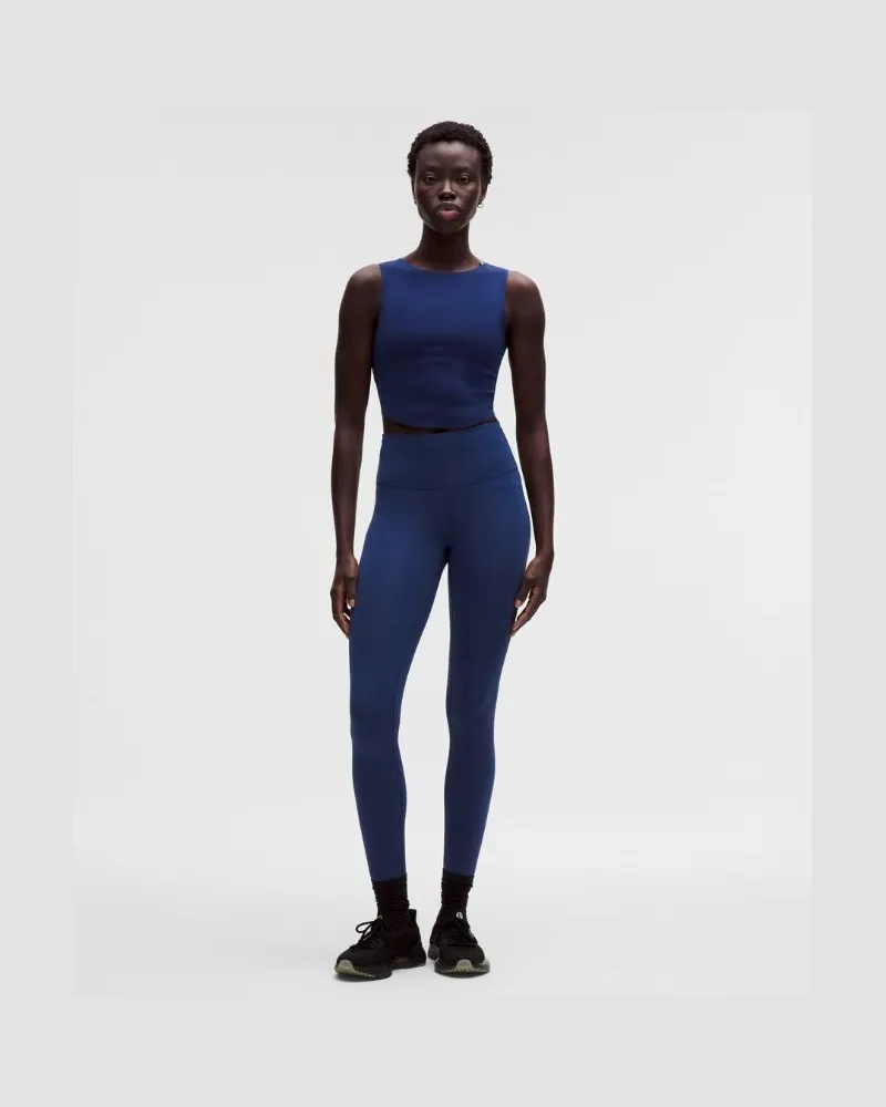 LULULEMON Wunder Train Leggings mit hohem Bund für Frauen – 79 cm – Größe in Clubhouse Blue Clubhouse