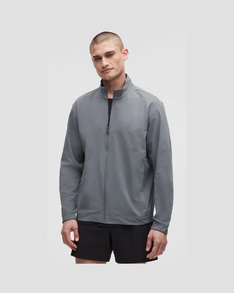 LULULEMON Zeroed In Trainingsjacke für Männer – Größe in Solar Grey Solar