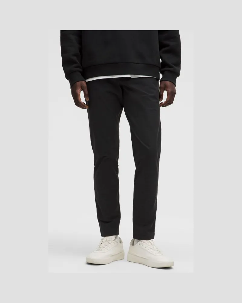 LULULEMON ABC 5-Pocket-Hose im Slim Fit, Länge: Stretch-Baumwolle VersaTwill für Männer – 81 cm – Größe in Black Black