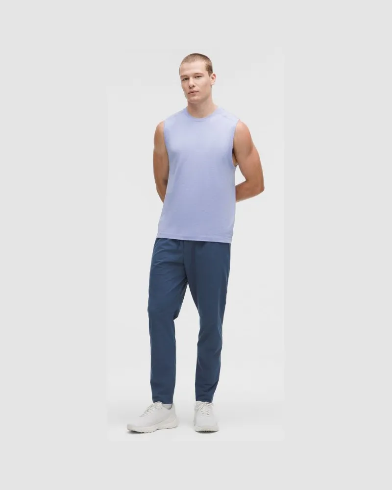 LULULEMON Zeroed In Hose im Slim Fit für Männer – Größe in Blue Twill Blue