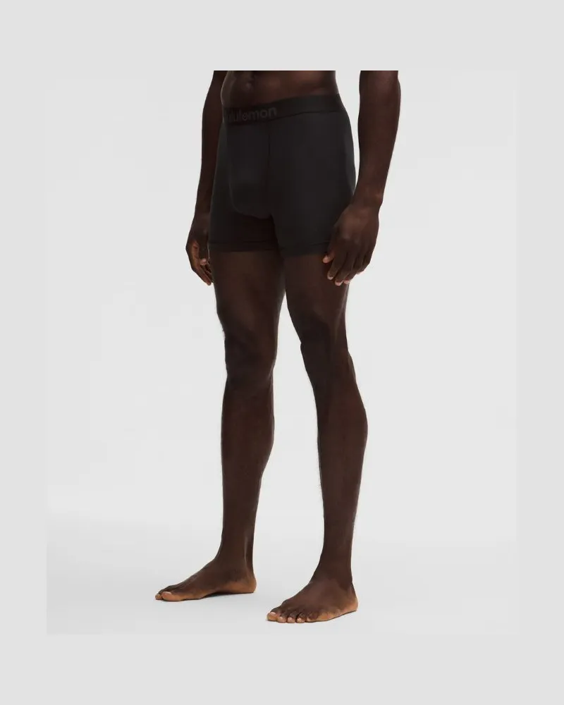 LULULEMON Always In Motion Boxershorts für Männer – 13 cm – Größe in Schwarz Schwarz