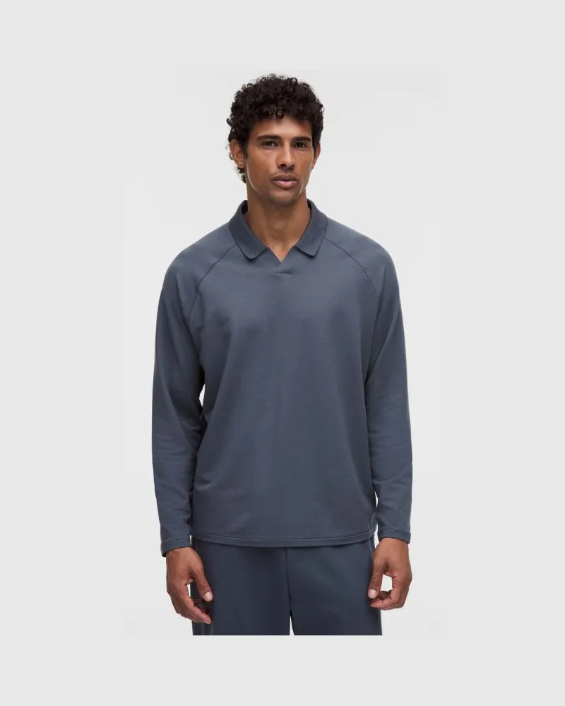 LULULEMON Buttery Loopback-Langarmshirt aus ultraweichem Material für Männer – Größe in Dusty Diamond Dusty