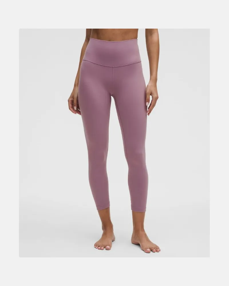 LULULEMON Align Crop Leggings mit hohem Bund für Frauen – 58 cm – Größe in Lavender Lux Lavender